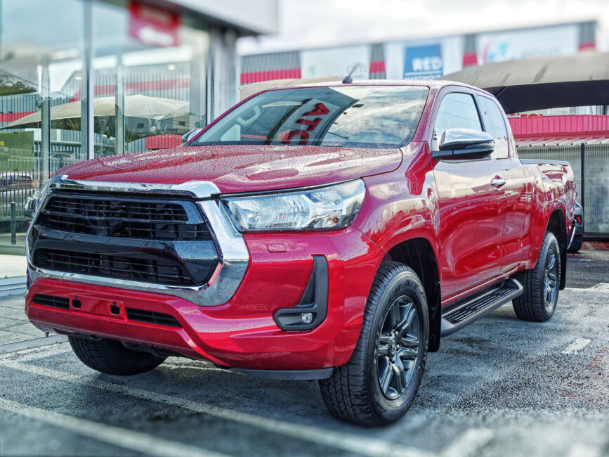 Pickup Toyota Hilux Martinique (credit photo Aurélien Voirin)