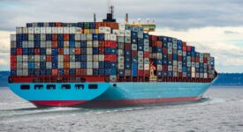 Fret Maritime - Porte-conteneurs - Container - Navire - Bateau (Licence usage commercial libre Unsplash)