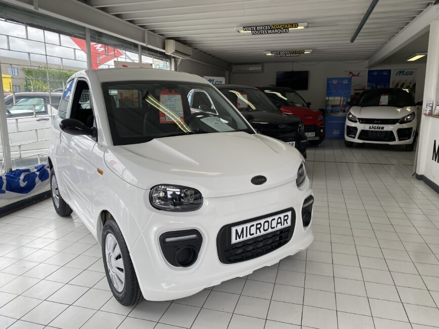 Voiture sans permis Microcar (credit photo Priscilla Romain)