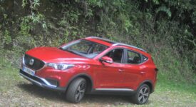 Le SUV MG ZS EV (crédit photo Fred Liron)