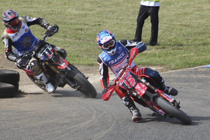 Supermotard martiniquais Youri Catherine