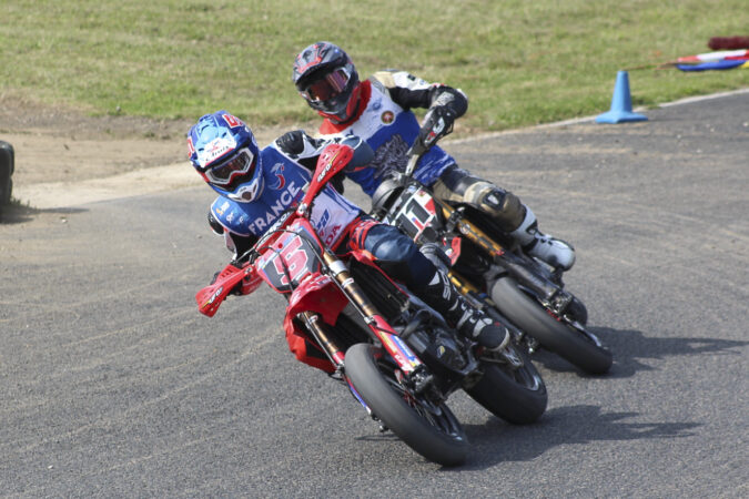 Supermotard martiniquais Youri Catherine