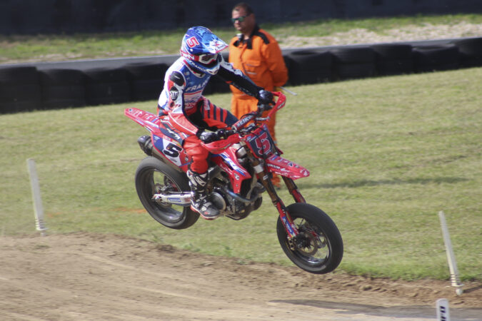 Supermotard martiniquais Youri Catherine