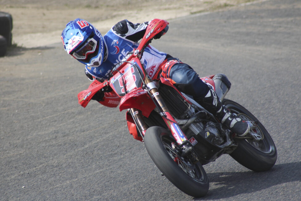 Supermotard martiniquais Youri Catherine