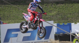 Supermotard martiniquais Youri Catherine