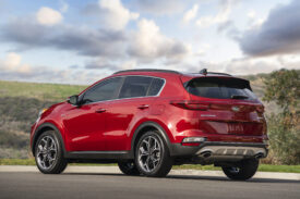 Face arrière Kia Sportage