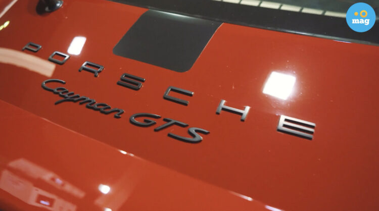 Logo Porsche Cayman GTS