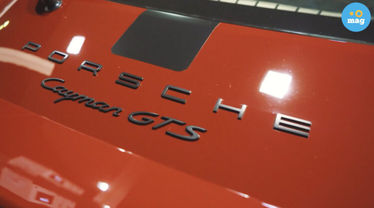 Logo Porsche Cayman GTS