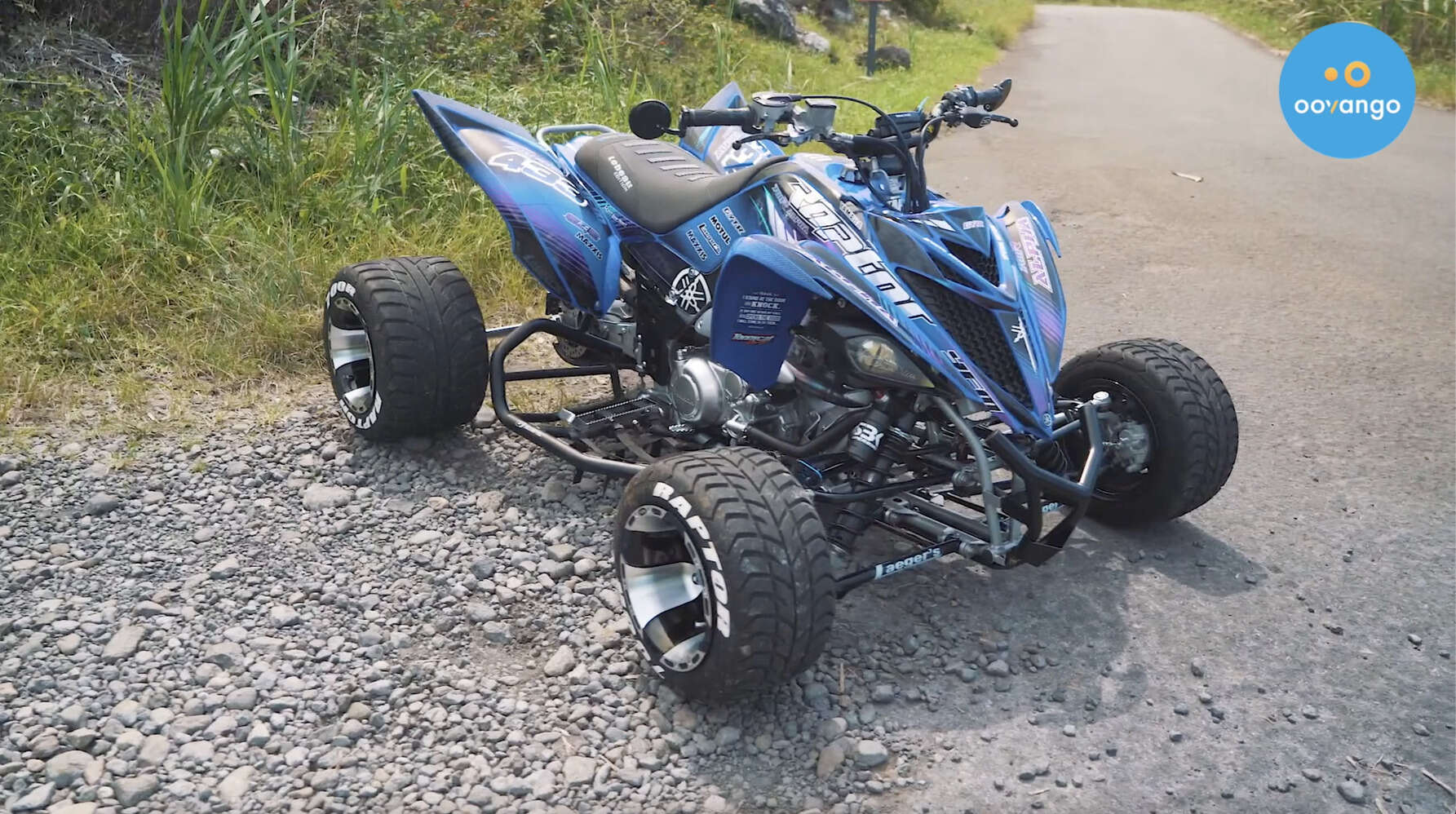 Le Yamaha 700 Raptor hyper modifié d'Alex - Oovango