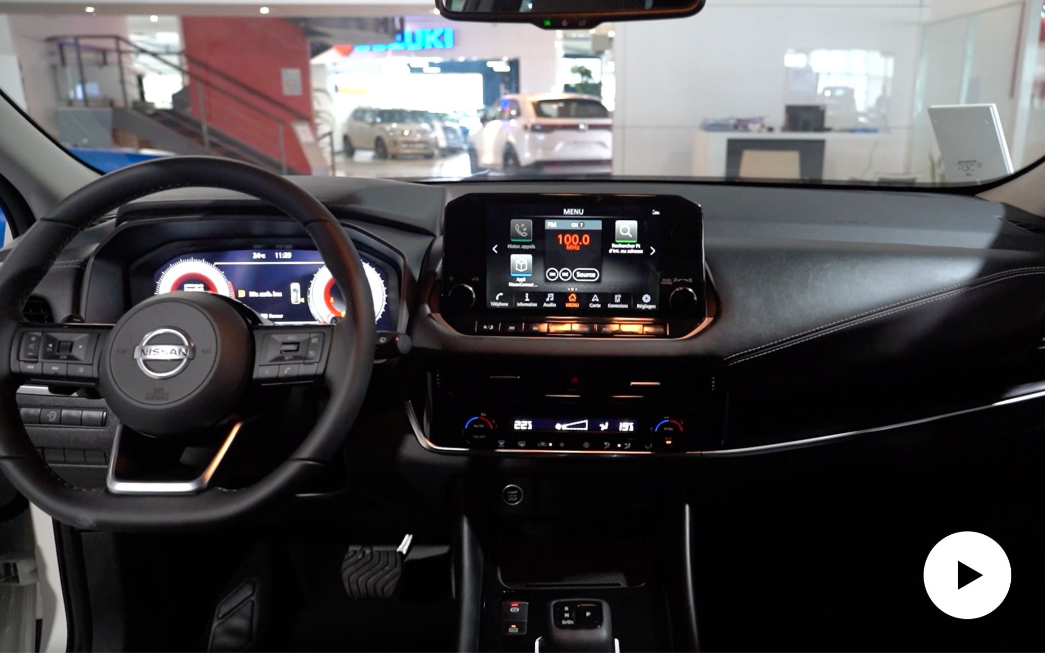 Nissan Qashqai un intérieur bien repensé ! Oovango