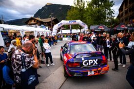 Foule rallye Mont-Blanc Morzine
