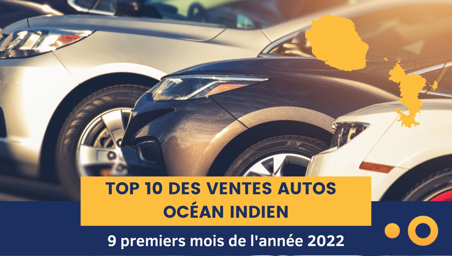 Top 10 des ventes automobiles des 9 premiers mois de 2022 – Océan Indien