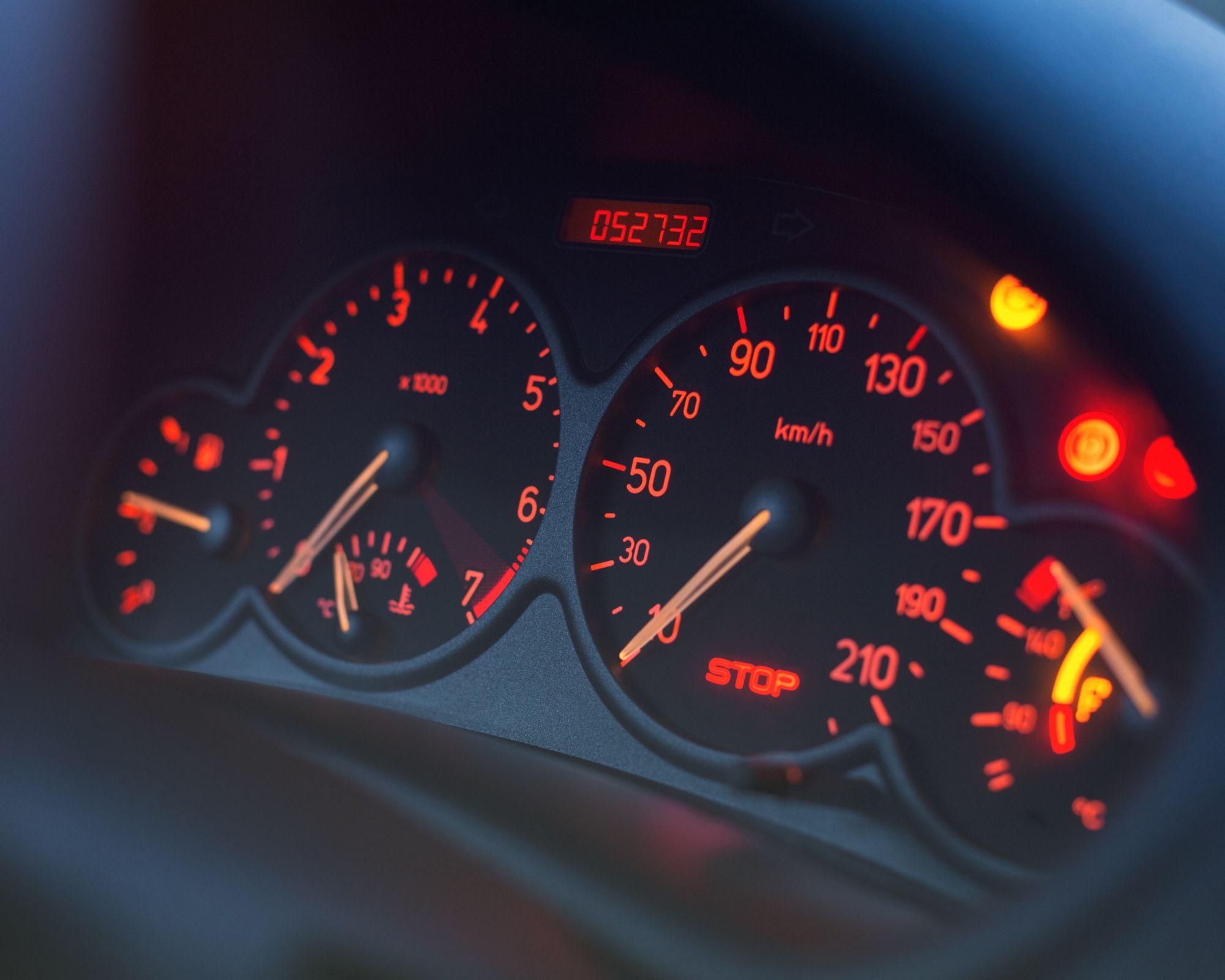 Les voyants les plus inquiétants au tableau de bord Oovango