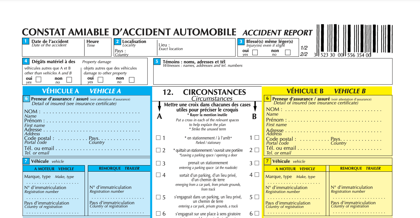 Pourquoi remplir un constat amiable 3 situations dans lesquelles vous devez le faire Oovango