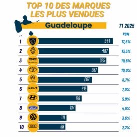 TOP 10 GP MARQUES 25