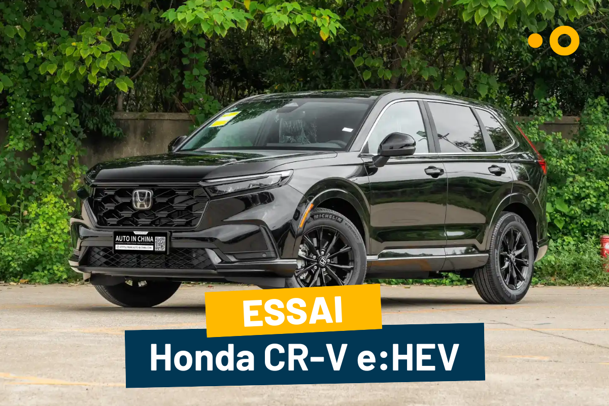 Honda CR-V e:HEV : le SUV hybride qui mise sur le confort